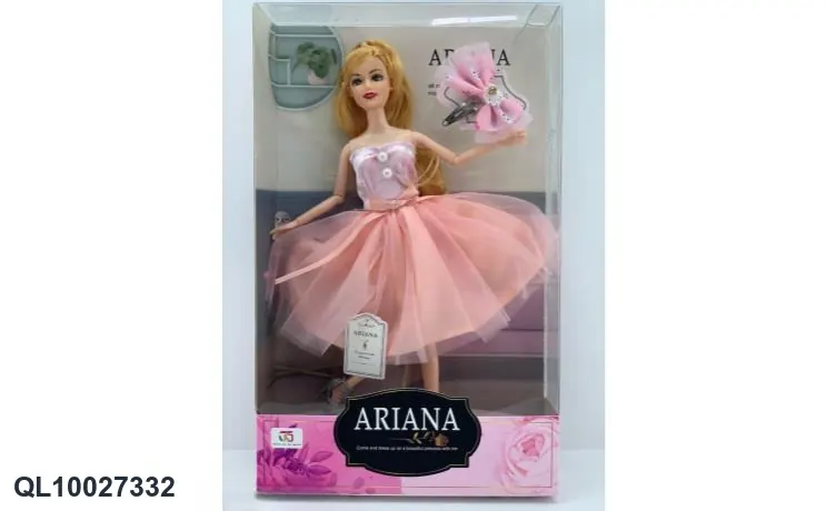 11-Inch Solid Body Movable Joint Fashion Show Fashion Doll PVC Box wholesale from Qili Toys