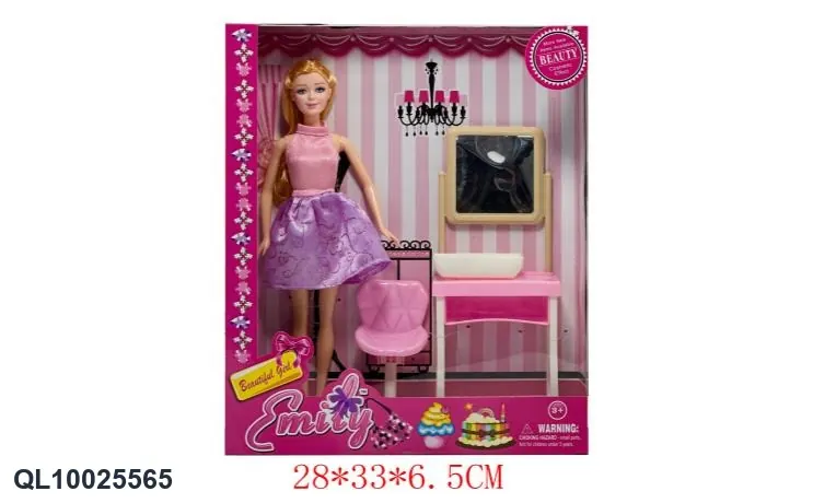 11.5-Inch Solid Fashion Doll Fashion Dressing Series Window Box wholesale from Qili Toys