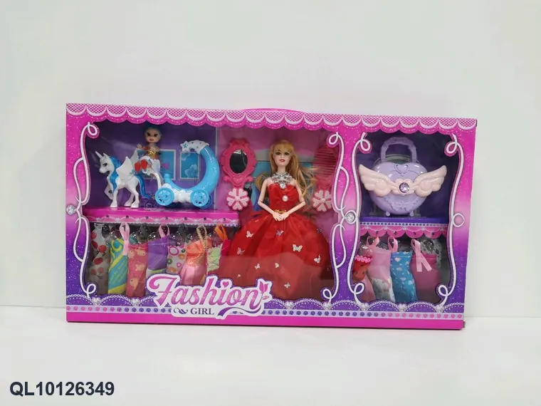 11.5-Inch Solid Plastic Fashion Doll Window Box wholesale from Qili Toys