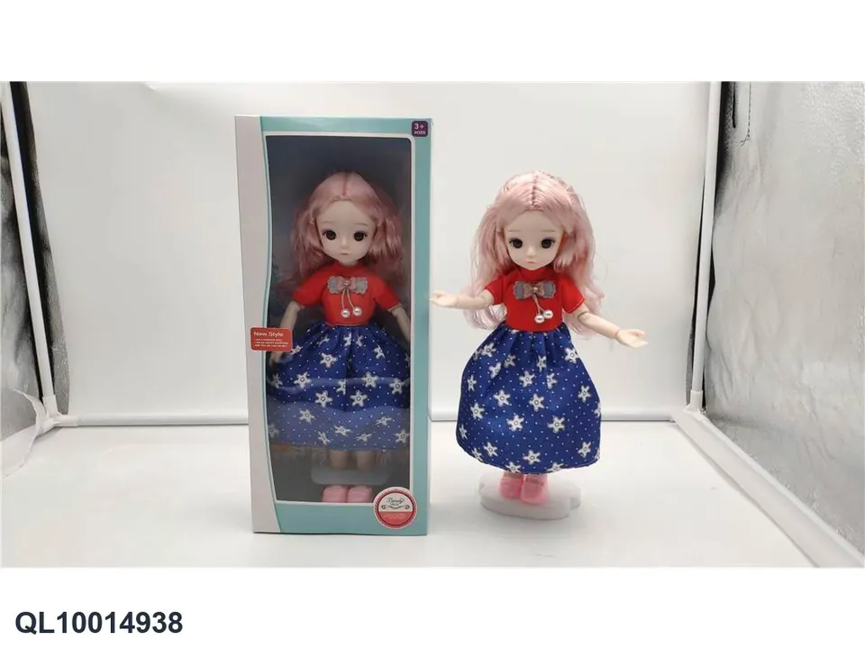 12 Inch Window Box Solid Movable Joint Casual Fashion Girl Window Box wholesale from Qili Toys