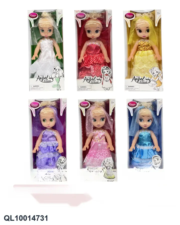 12 Inch Window Box Wedding Salon Princess Doll (with music) Window Box wholesale from Qili Toys