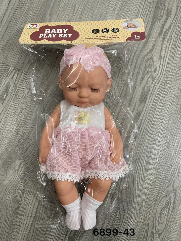 12-Inch Full Vinyl Doll PVC Header Bag wholesale from Qili Toys