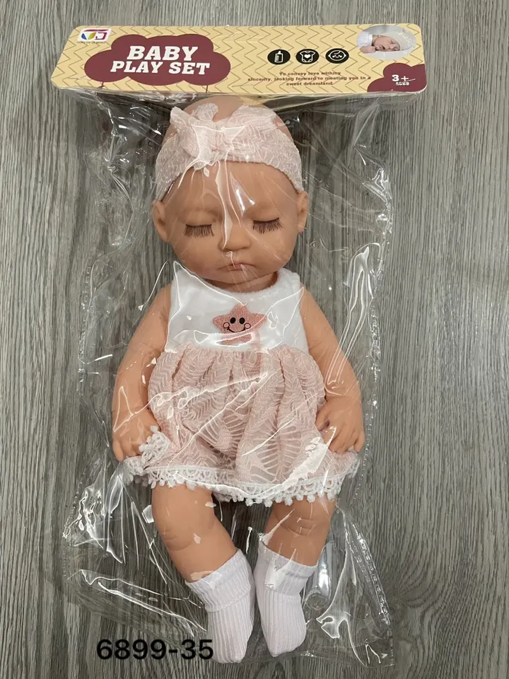 12-Inch Full Vinyl Doll PVC Header Bag wholesale from Qili Toys
