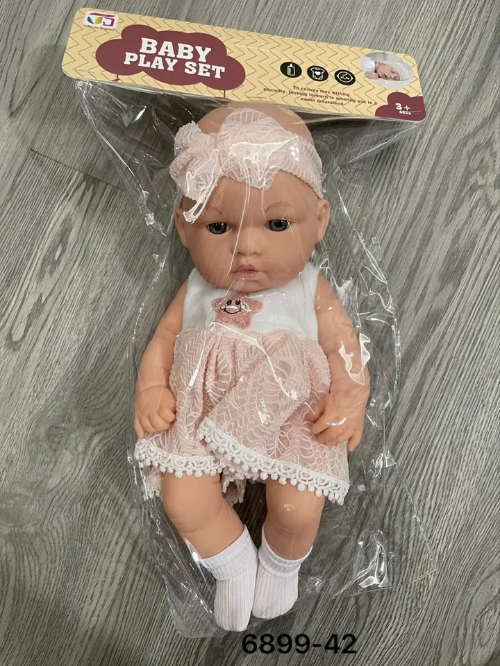 12-Inch Full Vinyl Doll PVC Header Bag wholesale from Qili Toys