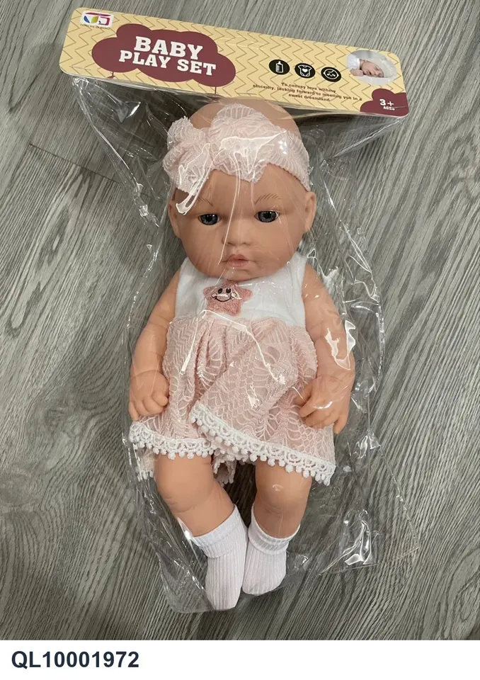 12-Inch Full Vinyl Doll PVC Header Bag wholesale from Qili Toys