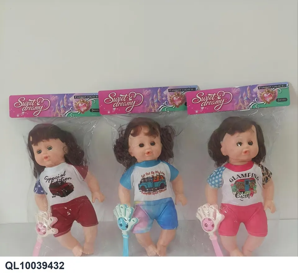 14-Inch Empty Body, Bent Legs, Four-Tone Fat Boy Card Head Bag Header Bag wholesale from Qili Toys