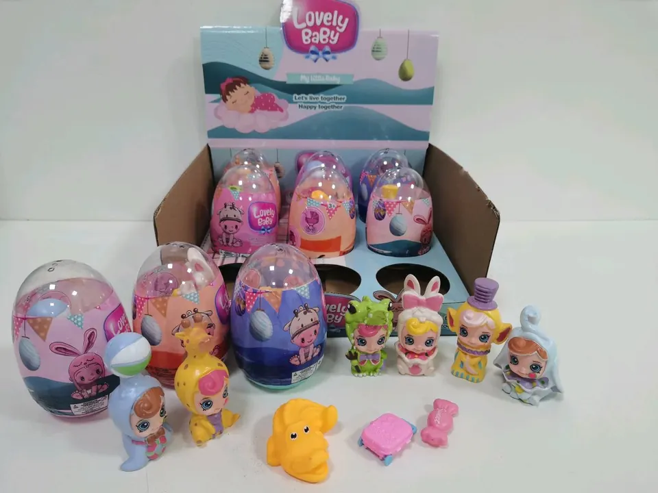 2.5-Inch Vinyl Blind Box Animal Figures (9-piece set, full price) Display Box wholesale from Qili Toys