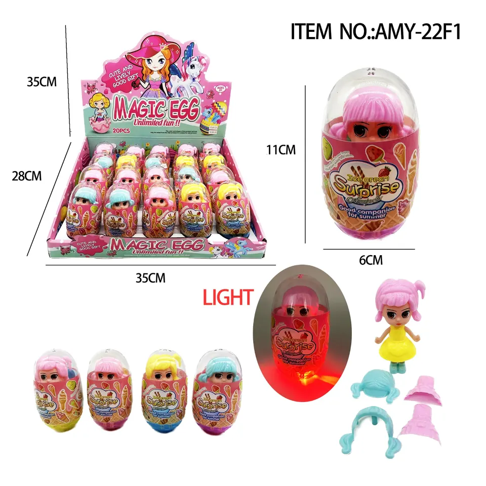 20 Pieces Of "Princess Blind Box" Figurines (price for the entire set) Display Box wholesale from Qili Toys