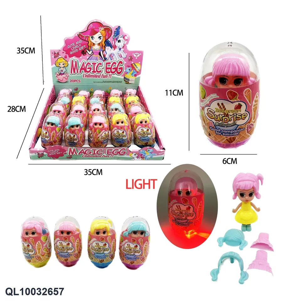 20 Pieces Of "Princess Blind Box" Figurines Display Box wholesale from Qili Toys