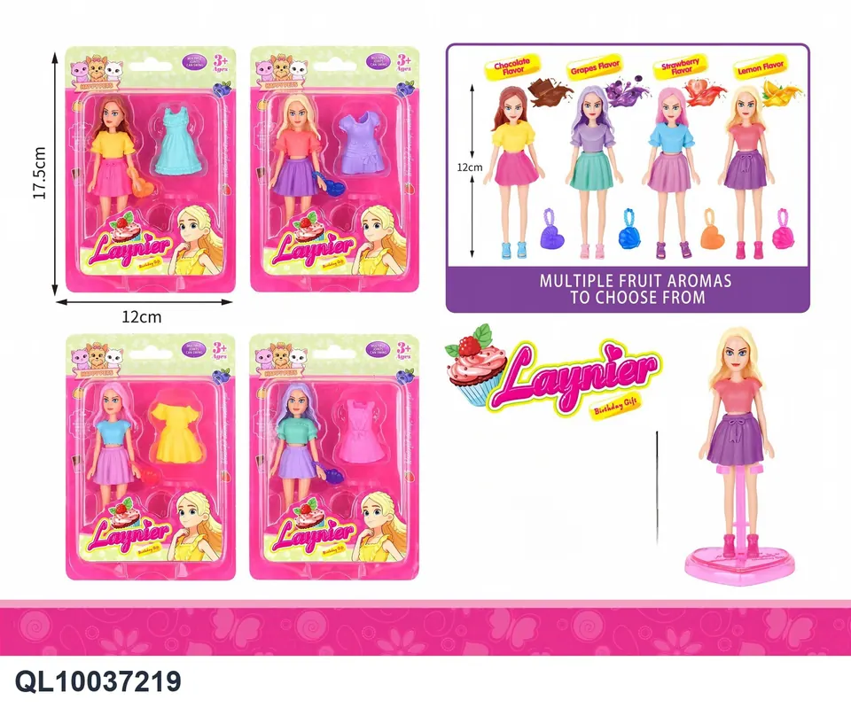 4.5 Inch Fashion Doll Suit Blister Board wholesale from Qili Toys
