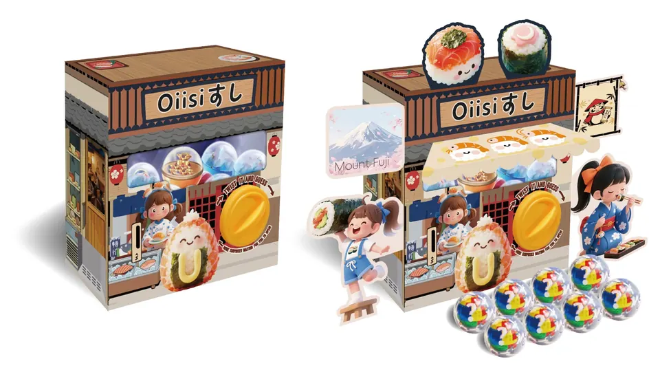 Blind Box From A Sushi Shop Color Box wholesale from Qili Toys