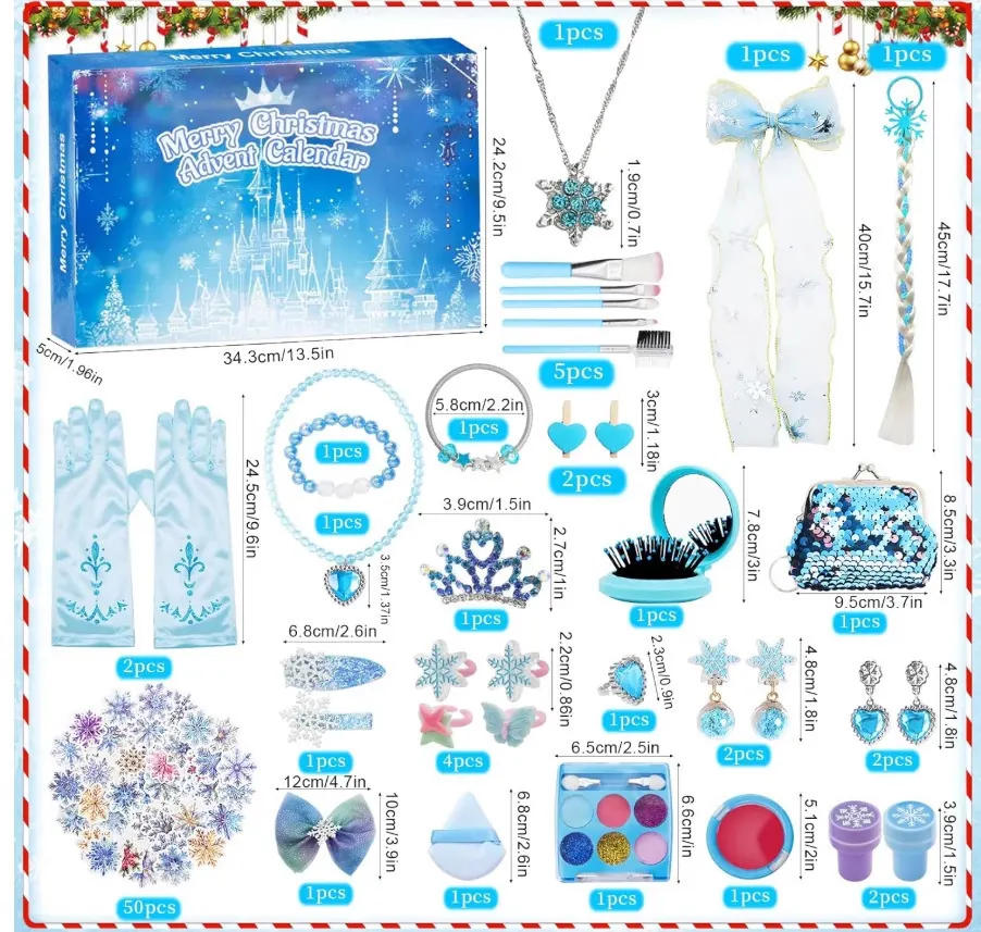 Blind Box Set Featuring Winter/Snow Themes. Blind Box wholesale from Qili Toys