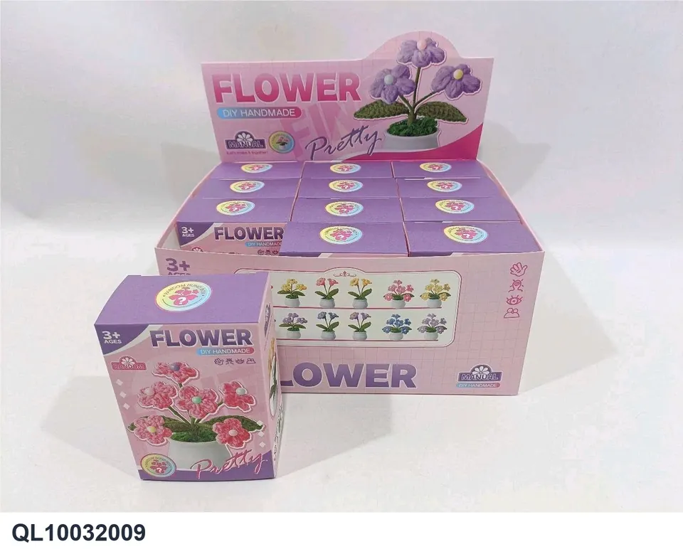 DIY Blind Box Assembly Flower Arrangement Display Box wholesale from Qili Toys