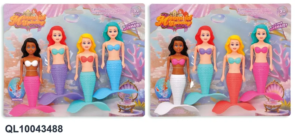 Flesh-Colored Diving Sinking And Spinning Mermaid Tie Board wholesale from Qili Toys