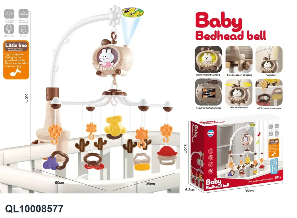 Lucky Little Apple Bedside Bell Color Box wholesale from Qili Toys