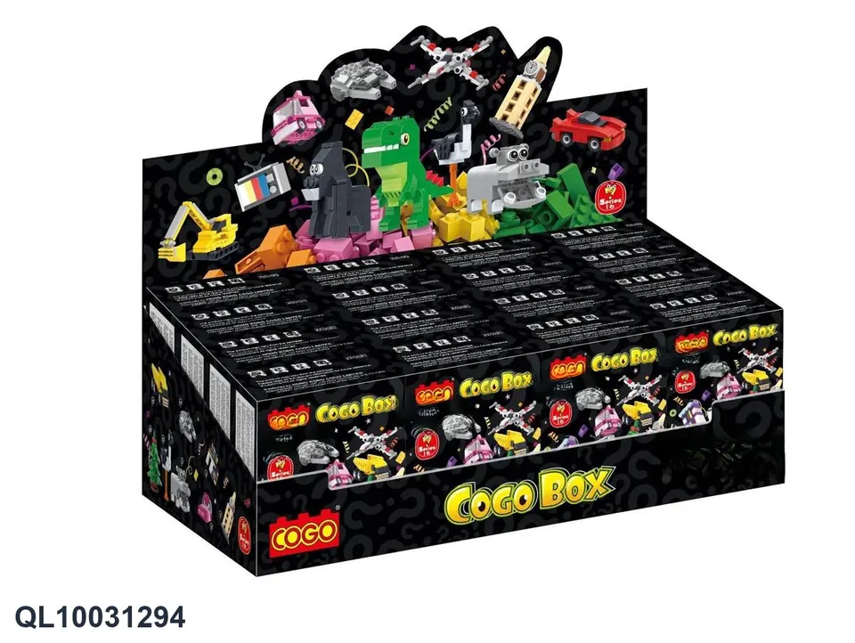 New Blind Box DIY Mini Set (16 designs mixed) Color Box wholesale from Qili Toys