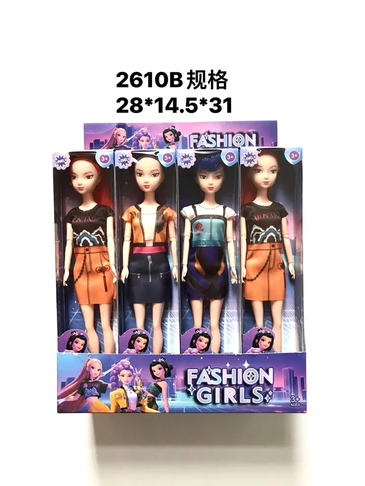 Nine-Jointed Witcher Girl Barbie 12PCS Whole Box Price Display Box wholesale from Qili Toys