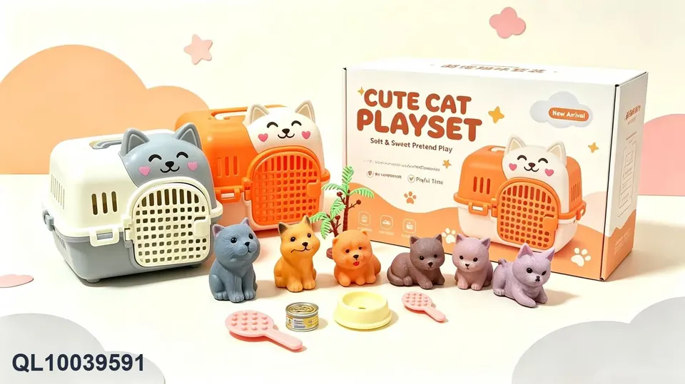 Surprise Cute Pet Cage Display Box wholesale from Qili Toys