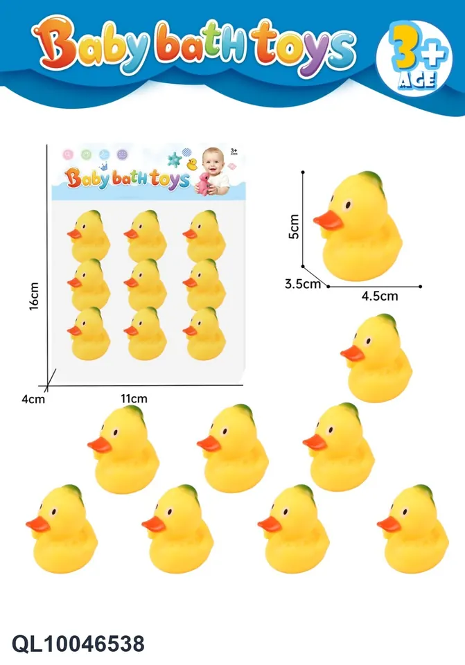 Vinyl Pointed Duck PVC Header Bag wholesale from Qili Toys