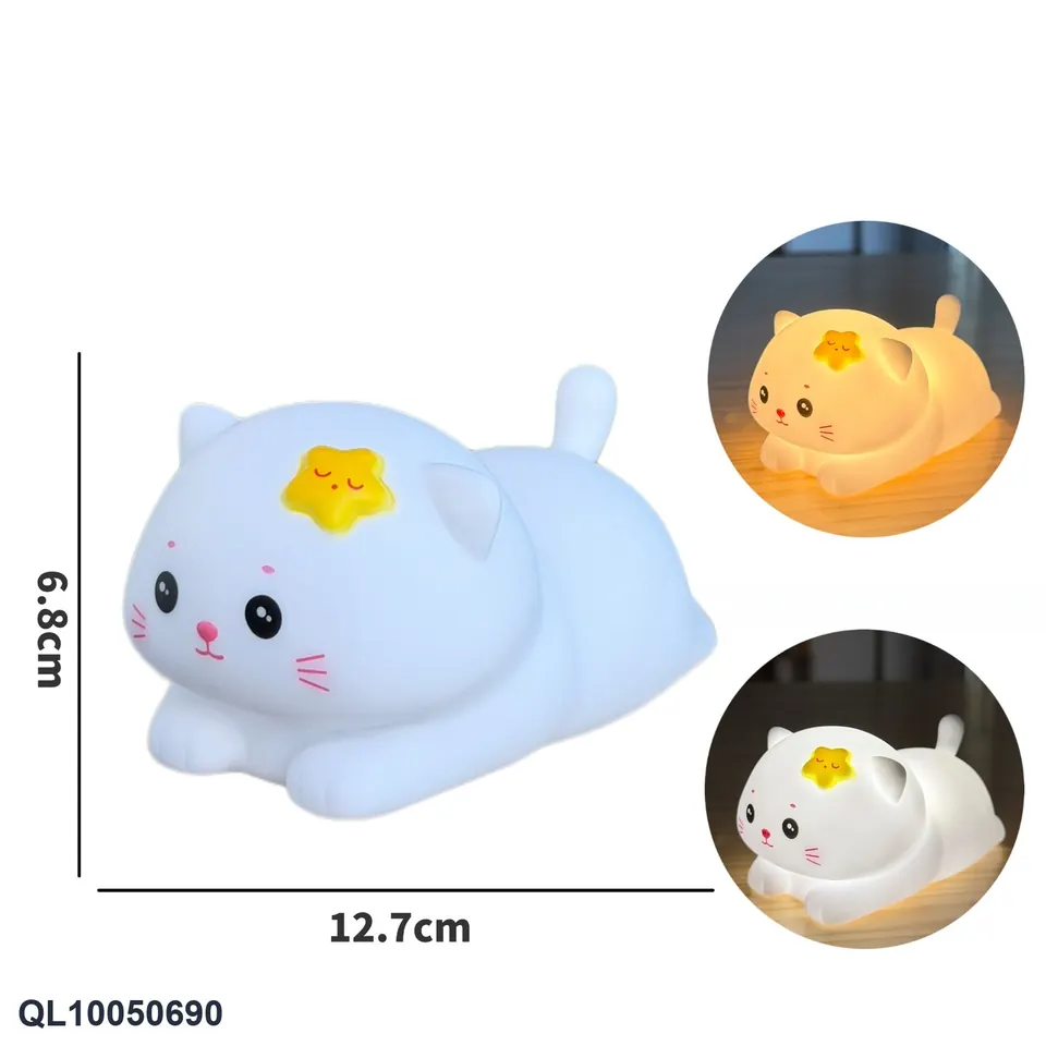 Vinyl Star Cat Patting Lamp OPP Bag wholesale from Qili Toys
