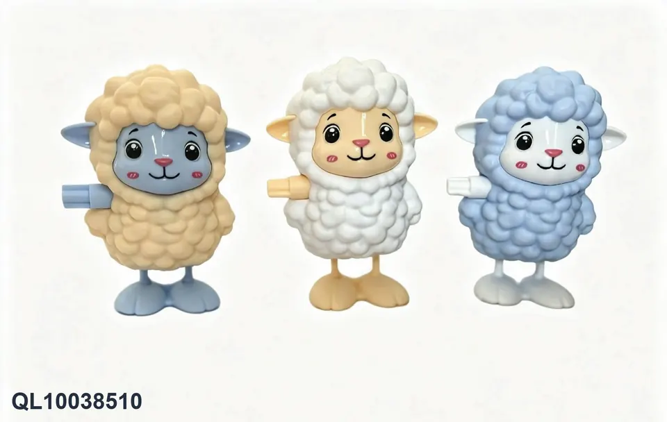 Wind Up Cartoon Little Sheep OPP Bag wholesale from Qili Toys