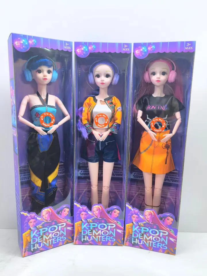 Witch Hunters K-POP 22-Inch 17-Joint 3D Eye With Light And Music Window Box wholesale from Qili Toys