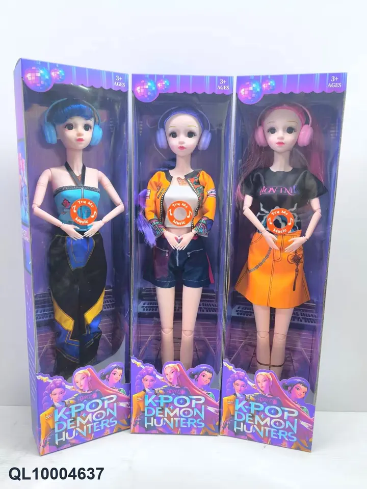 Witch Hunters K-POP 22-Inch 17-Joint 3D Eye With Light And Music Window Box wholesale from Qili Toys