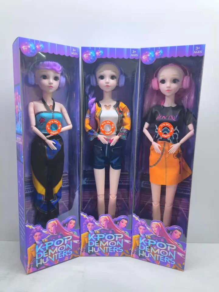 Witch Hunters K-POP 22-Inch 17-Joint 4D Eye With Light And Music Window Box wholesale from Qili Toys