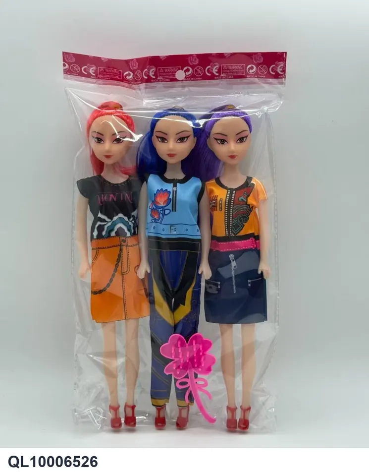 11 Inch Hard Leg Toy Doll OPP Bag wholesale from Qili Toys