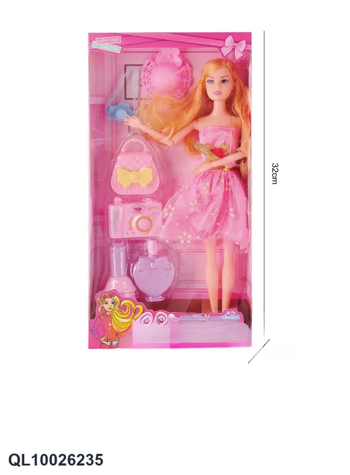 11 Inch Solid Body Jointed Hands And Empty Legs Fashion Doll Window Box wholesale from Qili Toys