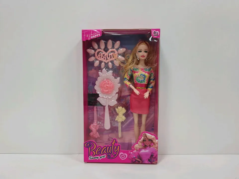 11.5-Inch Solid Plastic Fashion Barbie Doll Window Box wholesale from Qili Toys