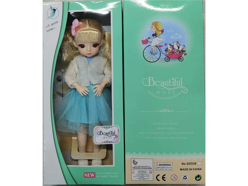 12 Inch Window Box Barbie Doll With Movable Eyes And Multiple Joints Window Box wholesale from Qili Toys