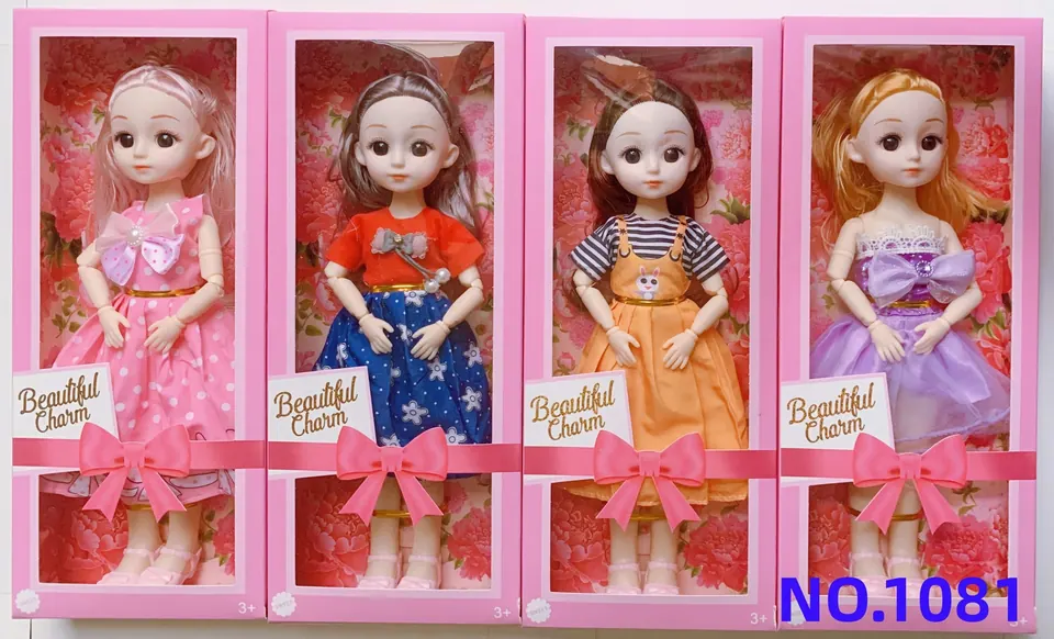 12-Inch Solid Jointed Ye Luoli Doll Barbie Doll (four styles mixed) Window Box wholesale from Qili Toys