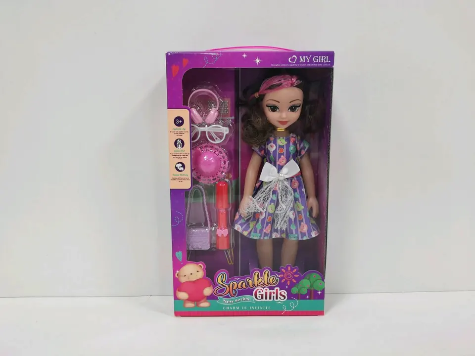 14-Inch Chubby Baby Doll With Music IC Window Box wholesale from Qili Toys