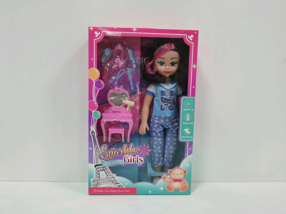 18-Inch Chubby Baby Doll With Music IC Window Box wholesale from Qili Toys