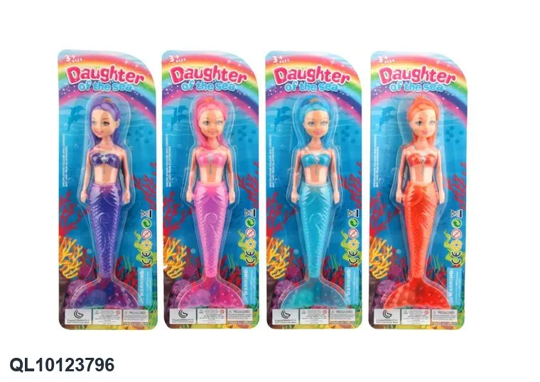 19.5Cm Little Kelly, A Mermaid Doll Blister Board wholesale from Qili Toys