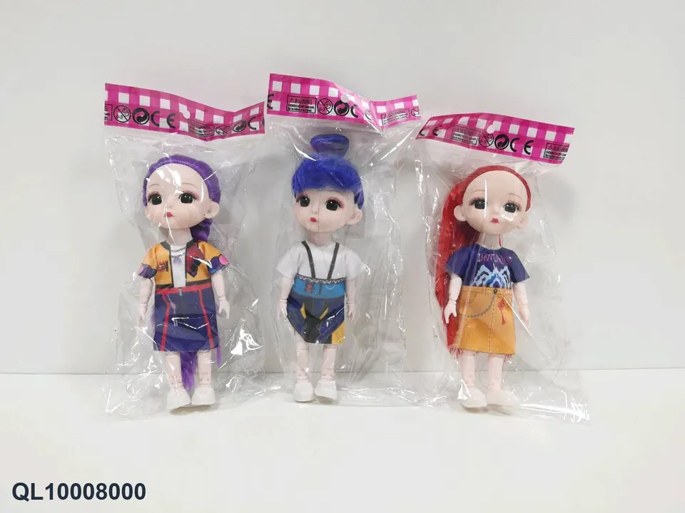 6-Inch Real-Life Witch Hunter Fashion Doll OPP Bag wholesale from Qili Toys