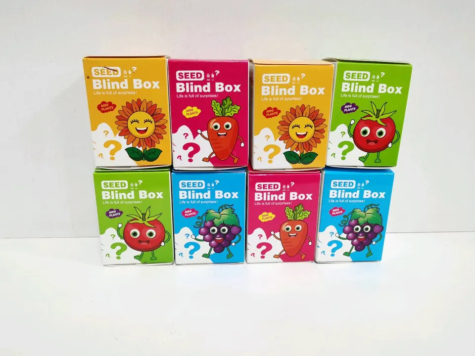 Flower And Plant Seed Mystery Box Color Box wholesale from Qili Toys