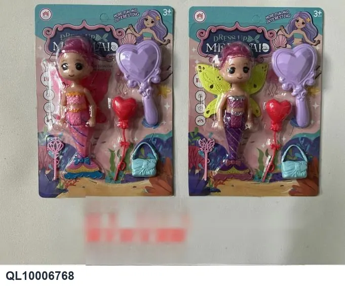 Fun 5 And A Half Inch Mermaid Blister Board wholesale from Qili Toys