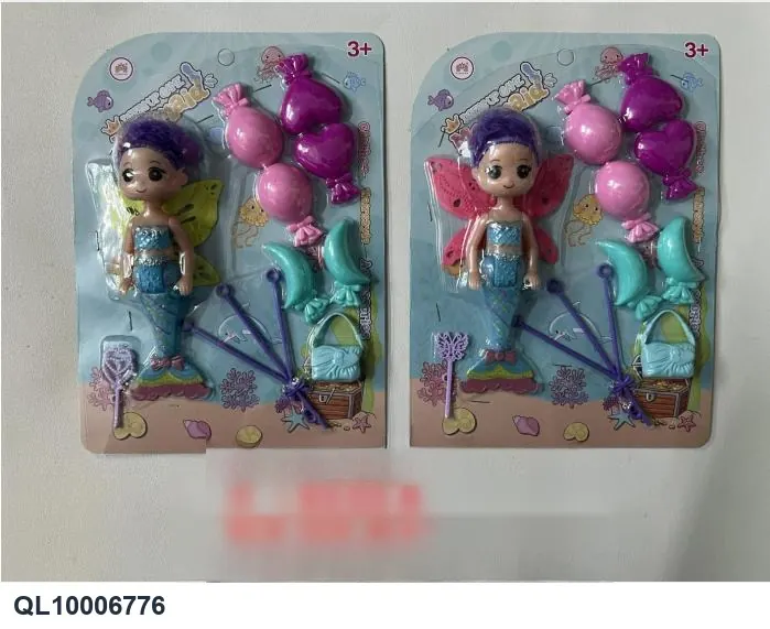 Fun 5 And A Half Inch Mermaid Blister Board wholesale from Qili Toys