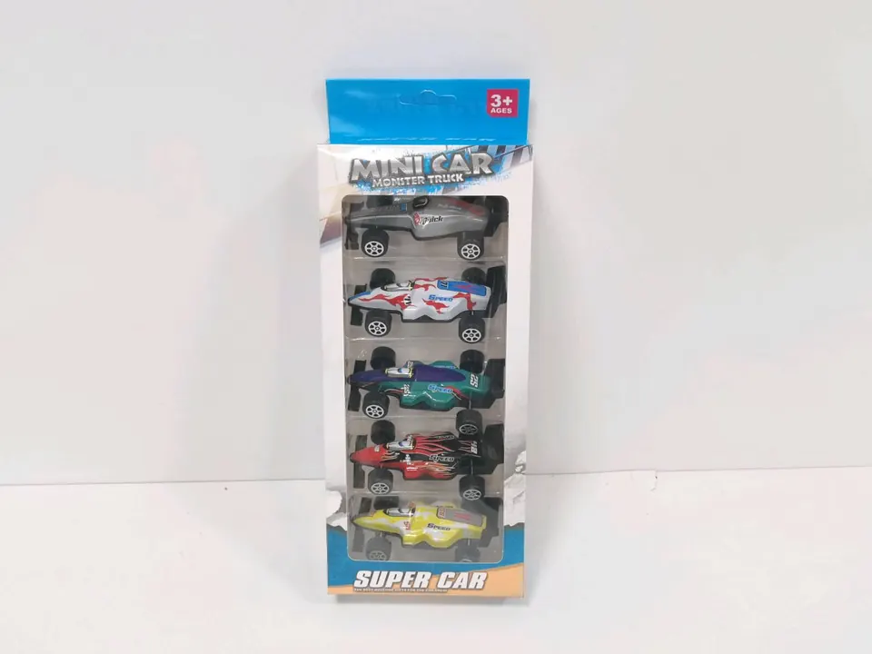 New Equation-Style F1/F2 Series, 9.5Cm, 5-Piece Mixed Metal Die-Cast Car Set For Off-Road Racing And Graffiti Cars. Available In Various Styles, Suitable As Promotional Gifts For Retail Stores. Durable And Impact-Resistant, Sold In Blind Boxes Or Gift Boxes. Window Box wholesale from Qili Toys
