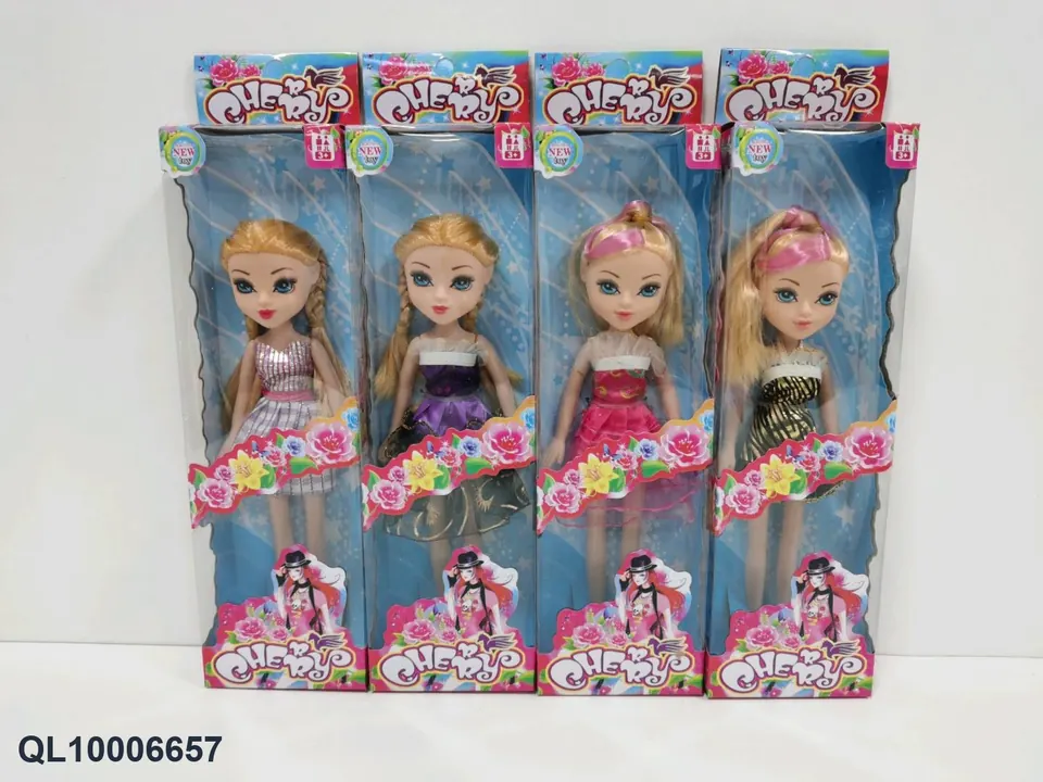 Nine-Inch Empty Body Girl With Big Eyes Window Box wholesale from Qili Toys