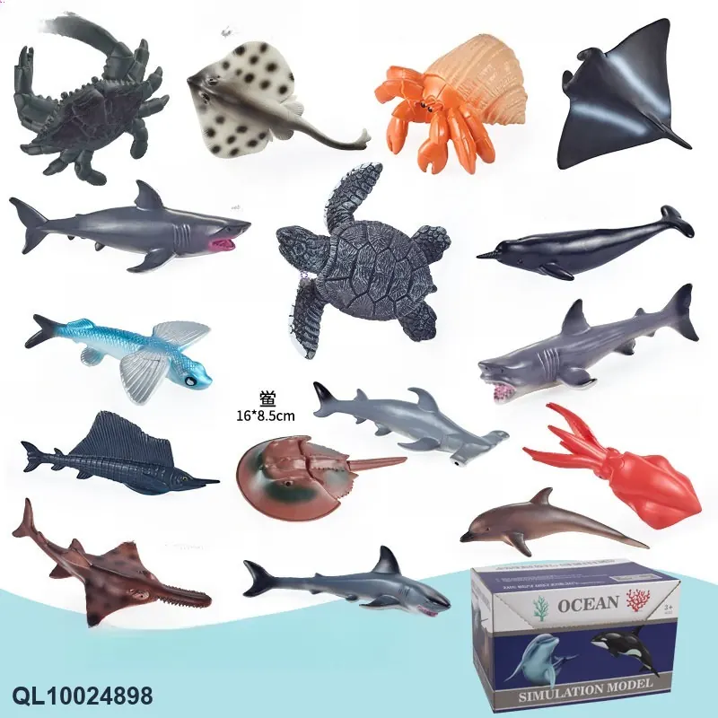 Ocean Model (vinyl) Display Box wholesale from Qili Toys