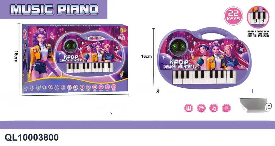 Witch Hunters Musical Electronic Keyboard Sealed Box wholesale from Qili Toys