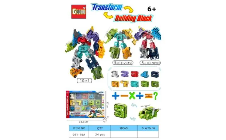 10 Numbers + 6 Symbols Color Box wholesale from Qili Toys
