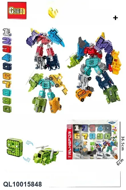 10 Numbers + 6 Symbols Color Box wholesale from Qili Toys