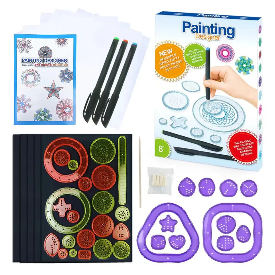 A Set Of 46 Different-Sized Measuring Tools. Color Box wholesale from Qili Toys