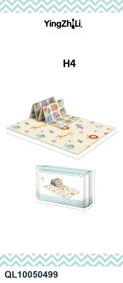 Animal Alphabet Folding Mat Tote Bag wholesale from Qili Toys