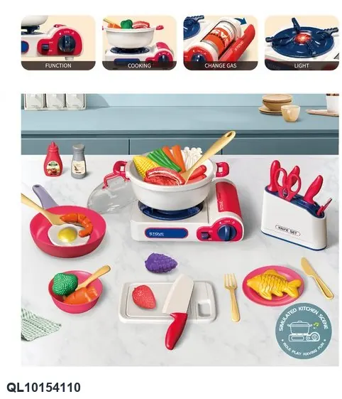 Educational Simulation Hot Pot With Sound And Lights Window Box wholesale from Qili Toys