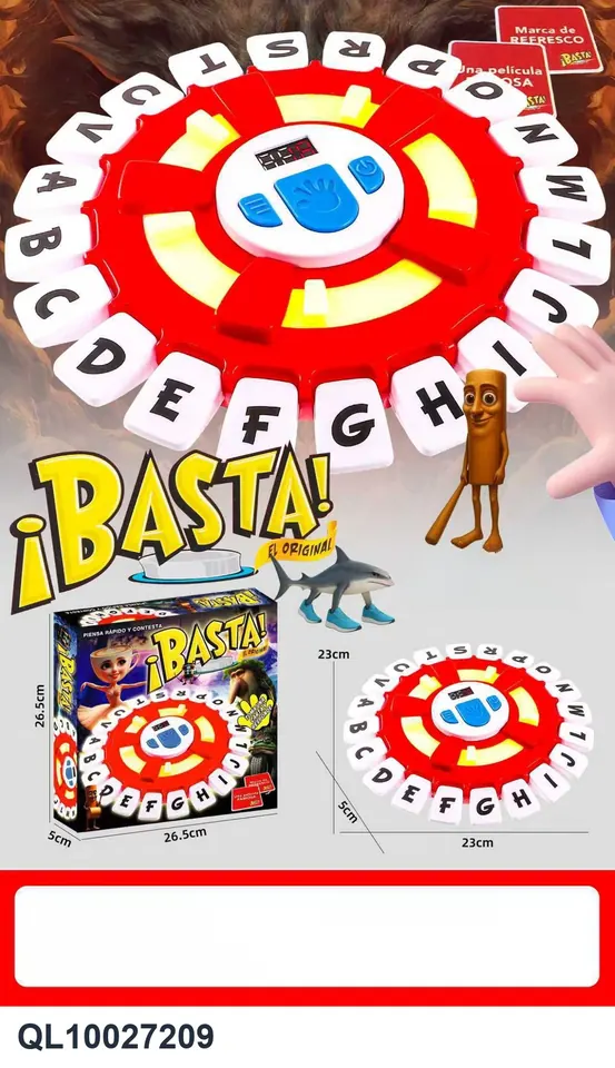 Four Generations Of Crazy Animal Alphabet Spinner Games Color Box wholesale from Qili Toys